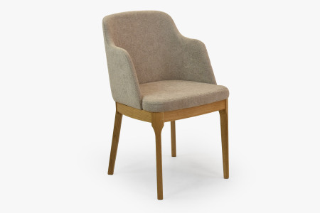 Szürkésbarna tölgyfa szék  - 3