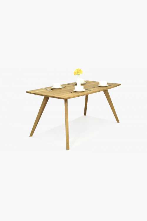 Tölgyfa asztal - ovális GOLEM 140 x 90 cm , Tölgy asztalok