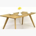 Tölgyfa asztal - ovális GOLEM 140 x 90 cm , Tölgy asztalok