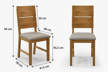 Dubai szék Nora - szürke - MEGA akció  - 9