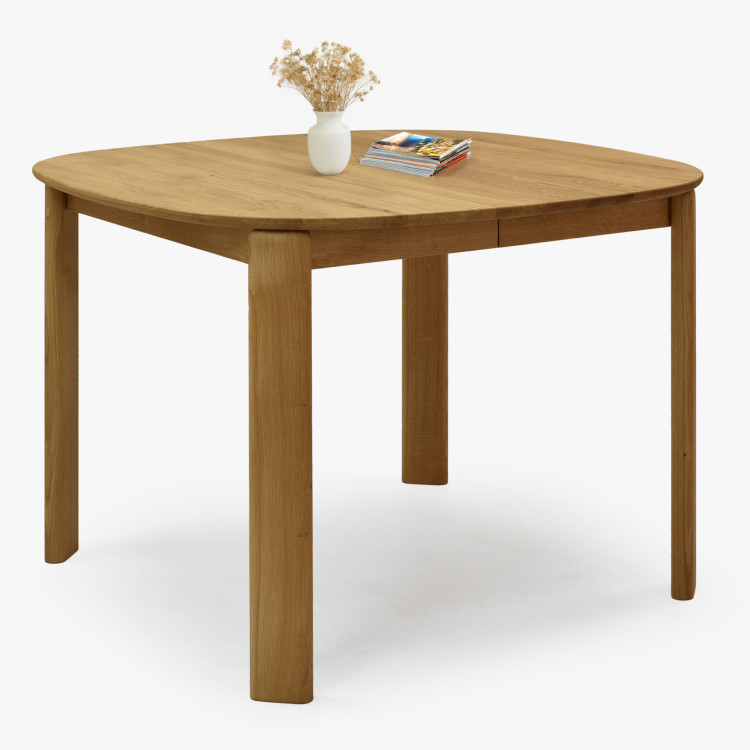 Bővíthető fa étkezőasztal 110-160 cm  - 0