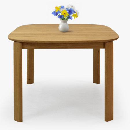 Bővíthető fa étkezőasztal 110-160 cm  - 10