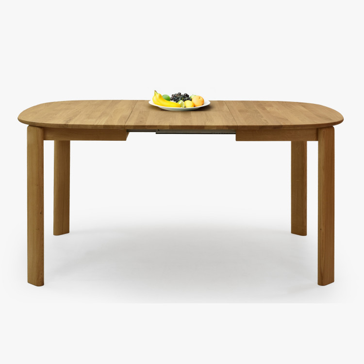 Bővíthető fa étkezőasztal 110-160 cm  - 12