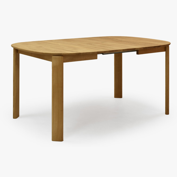 Bővíthető fa étkezőasztal 110-160 cm  - 14