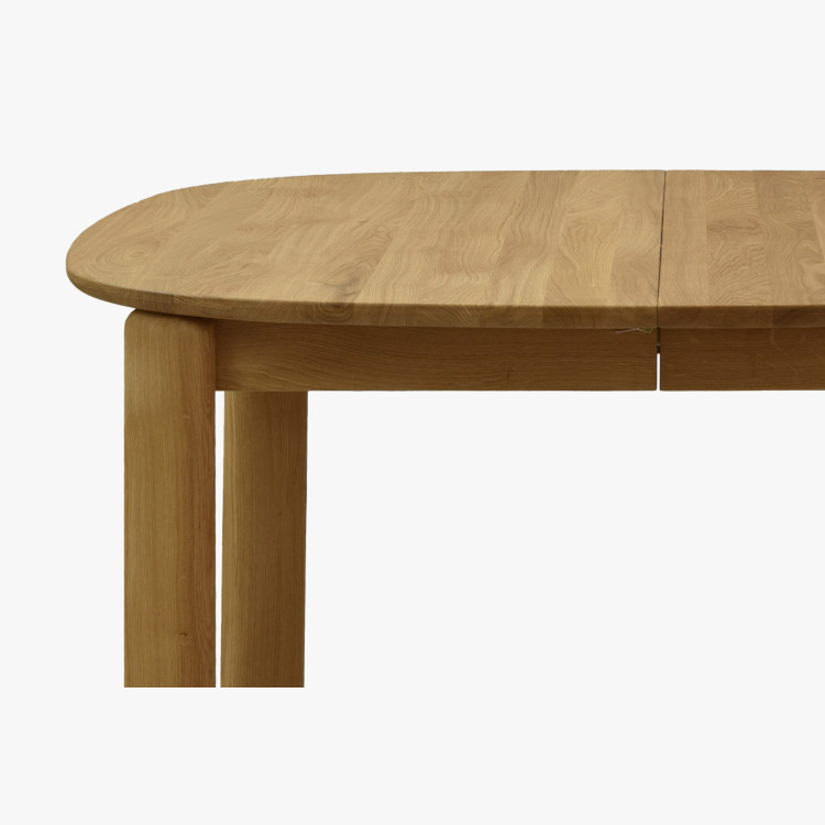 Bővíthető fa étkezőasztal 110-160 cm  - 19