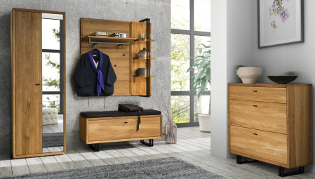 Előszobai szekrény tölgy - Vilo 01  - 3