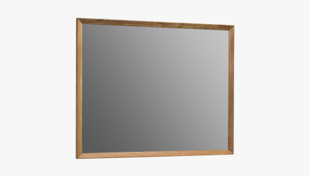 Tükör tölgyfa kerettel - négyzet alakú, Vilo 50  - 1