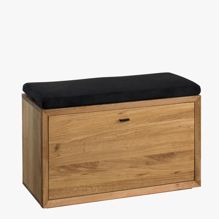 Cipősszekrény párnával, tölgy, Vilo 60  - 0