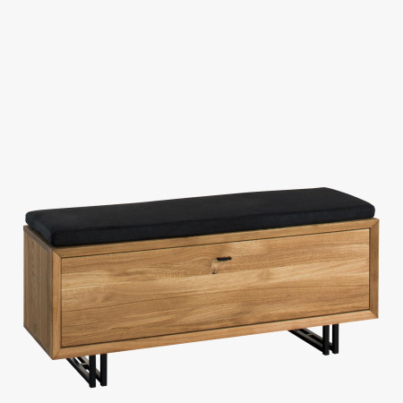 Cipősszekrény párnával, tölgy, Vilo 61  - 0