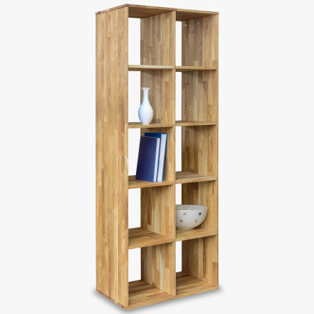 Tölgyfa polcos szekrény  - 2