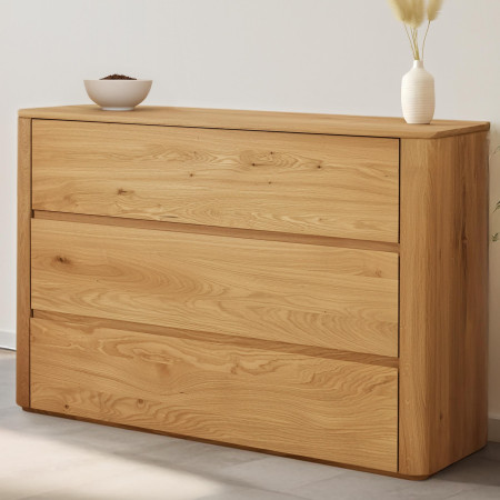 Dubfa fiókos komód 120 cm széles  - 0
