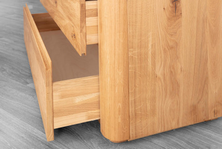 Dubfa fiókos komód 120 cm széles  - 2