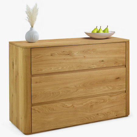 Dubfa fiókos komód 120 cm széles  - 8