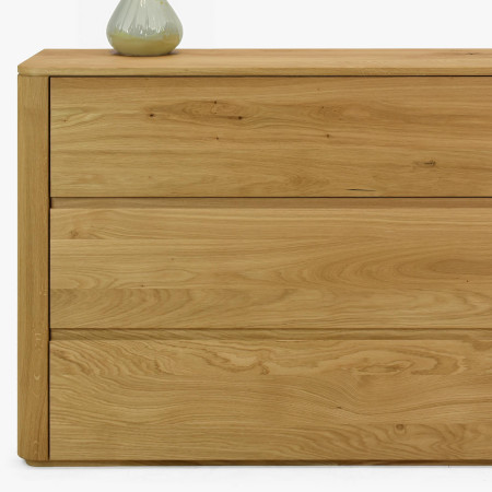 Dubfa fiókos komód 120 cm széles  - 9