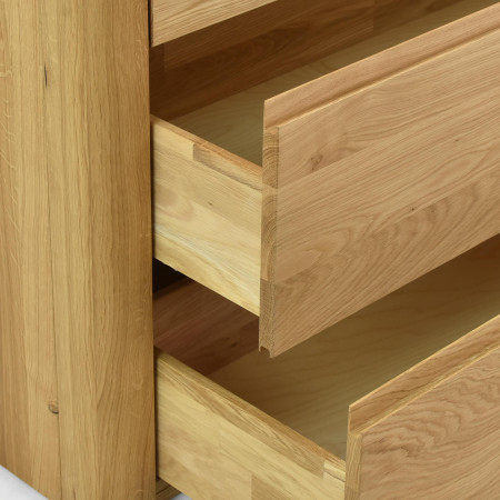 Dubfa fiókos komód 120 cm széles  - 12