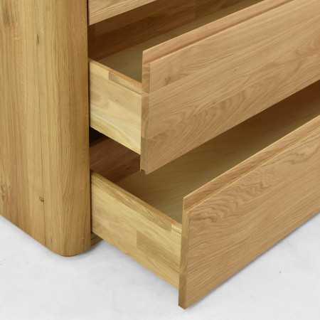 Dubfa fiókos komód 120 cm széles  - 13