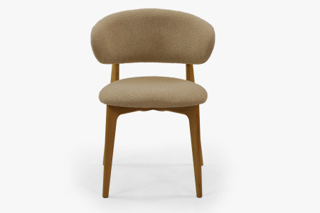 Prémium tölgyfa szék bézs kárpitozással  - 1