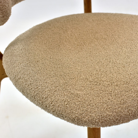 Prémium tölgyfa szék bézs kárpitozással  - 10