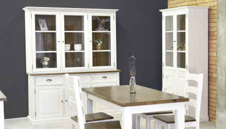 Masszív fa íróasztal provence stílusban, 47-es típus  - 2