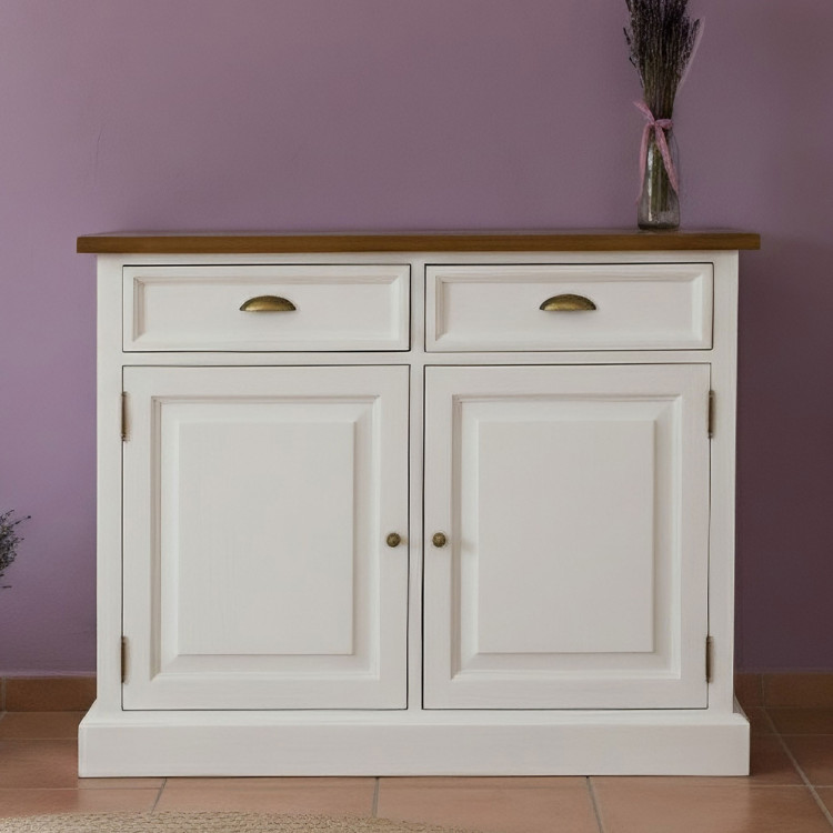 Kisebb fából készült komód Provence stílusban, France típus 44  - 0