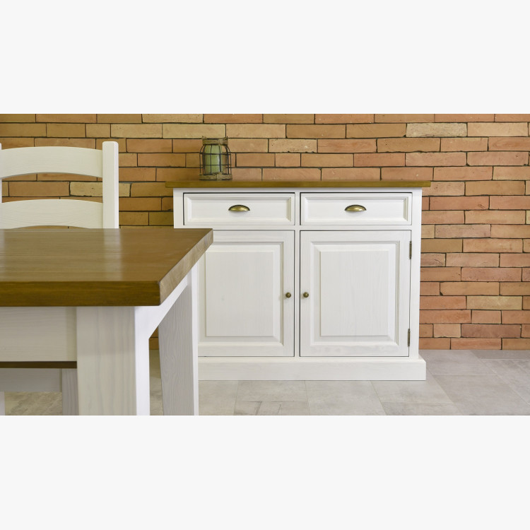 Kisebb fából készült komód Provence stílusban, France típus 44  - 4