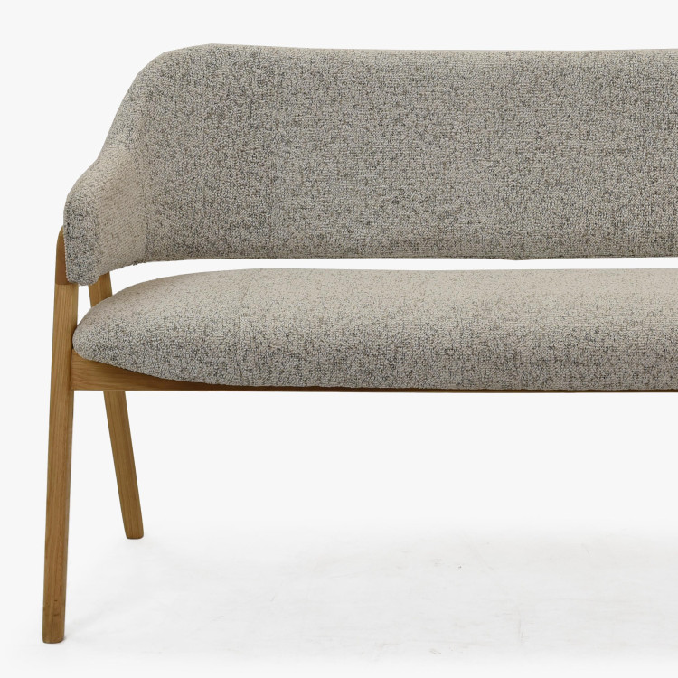 Lavice do jídelny v šedé barvě  - 4