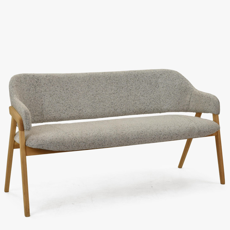 Lavice do jídelny v šedé barvě  - 6