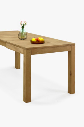 Asztal 120 x 80 és 4 tölgyfa szék  - 0 2