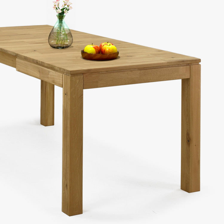 Asztal 120 x 80 és 4 tölgyfa szék  - 1