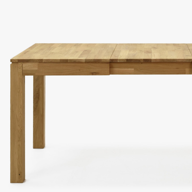 Asztal 120 x 80 és 4 tölgyfa szék  - 3