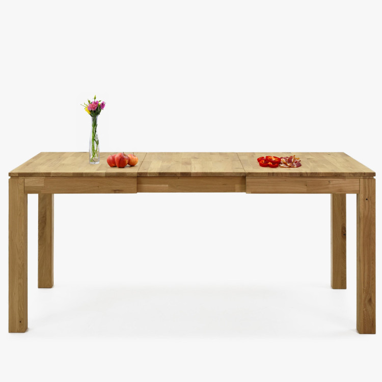 Asztal 120 x 80 és 4 tölgyfa szék  - 5