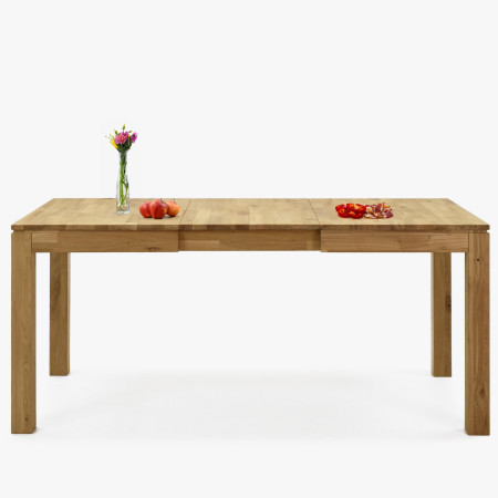 Asztal 120 x 80 és 4 tölgyfa szék  - 5