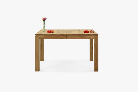 Asztal 120 x 80 és 4 tölgyfa szék  - 9