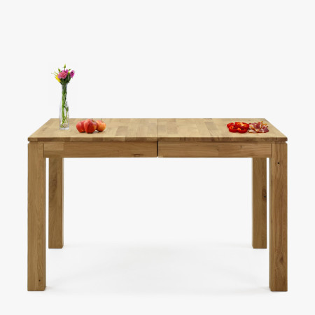 Asztal 120 x 80 és 4 tölgyfa szék  - 10