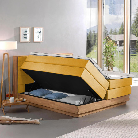 Postel boxspring tárolóhellyel, Moneta 180 - anyagválaszték  - 3