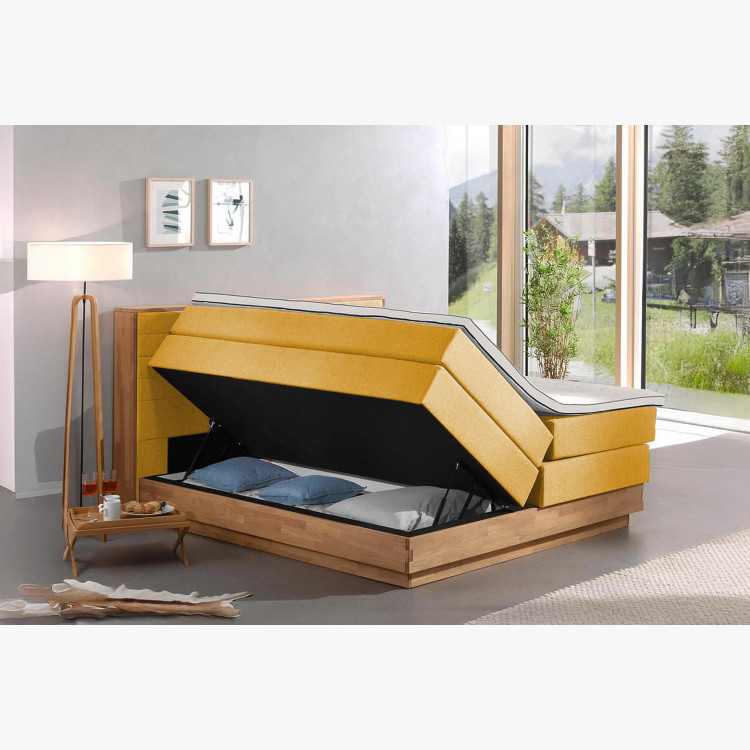 Postel boxspring tárolóhellyel, Moneta 180 - anyagválaszték  - 4