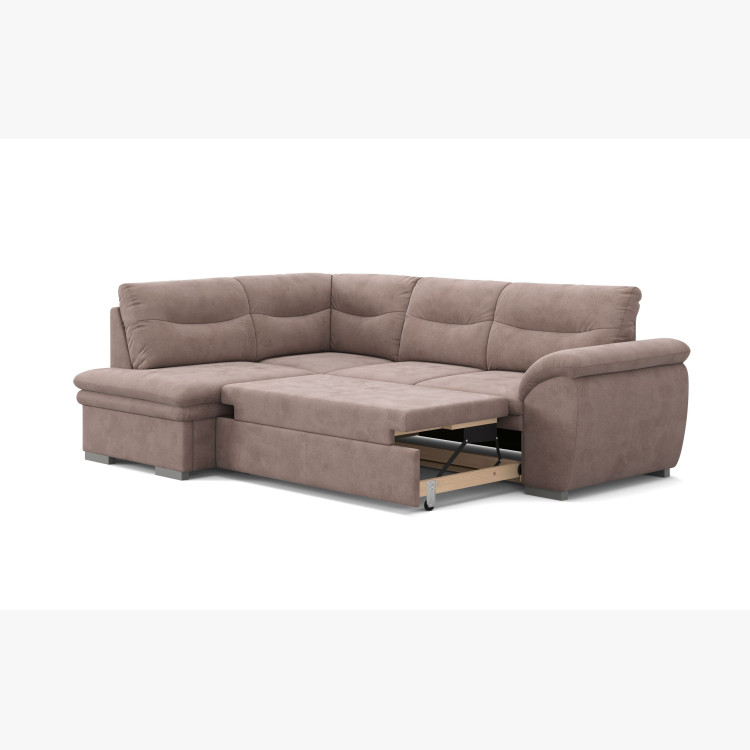 Sarok ülőgarnitúra ágyazható, ágyneműtartóval LEANDRA OTM/SK - 2F  - 2