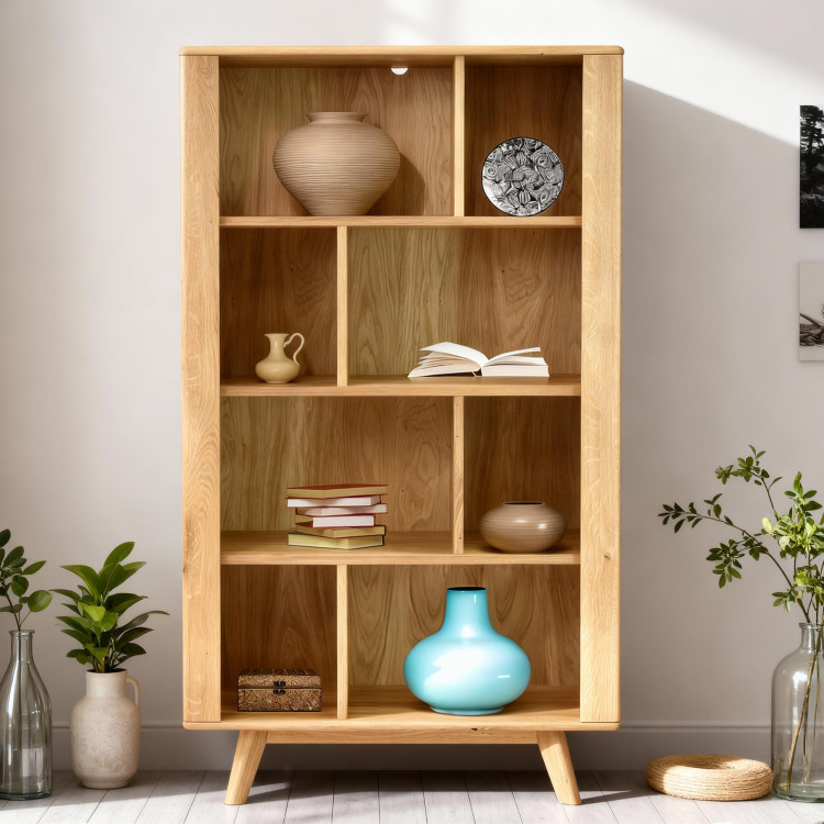 Tölgyfa polc lábakkal  - 4