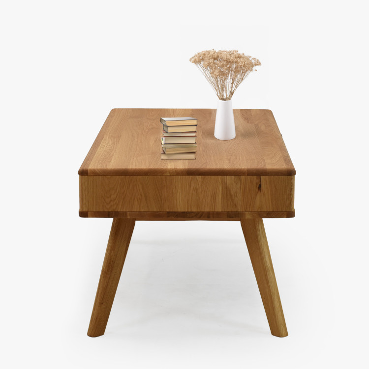 Konferencia dohányzóasztal tölgy 110 x 60 cm  - 3