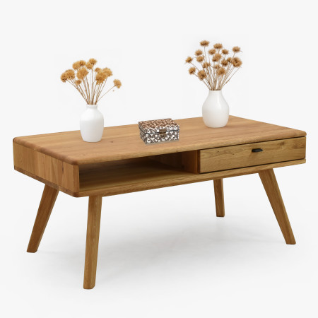 Konferencia dohányzóasztal tölgy 110 x 60 cm  - 4