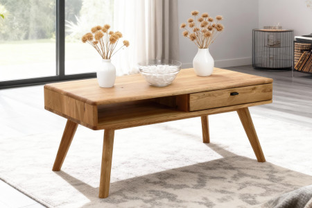 Konferencia dohányzóasztal tölgy 110 x 60 cm  - 9