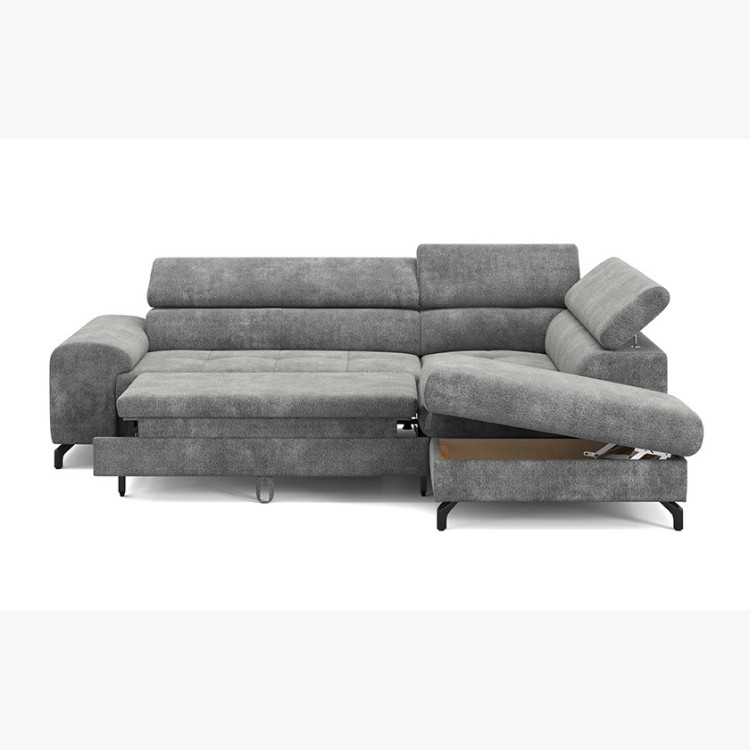 Sarokkanapé ágyazható funkcióval, jobb sarok  - 4