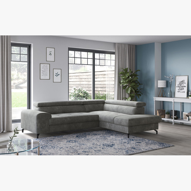 Sarokkanapé ágyazható funkcióval, jobb sarok  - 8