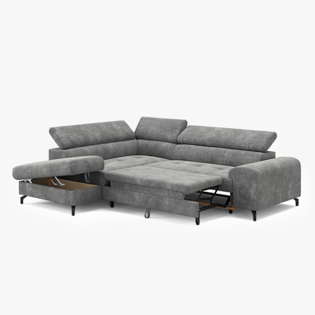 Sarokkanapé ágyazható funkcióval, bal sarok  - 1