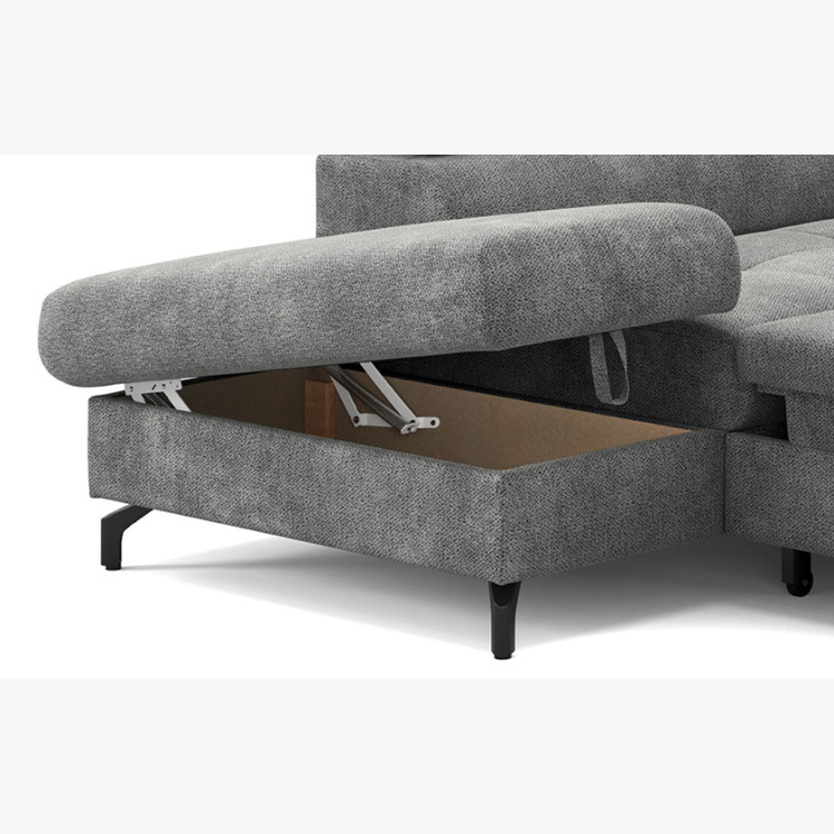 Sarokkanapé ágyazható funkcióval, bal sarok  - 5