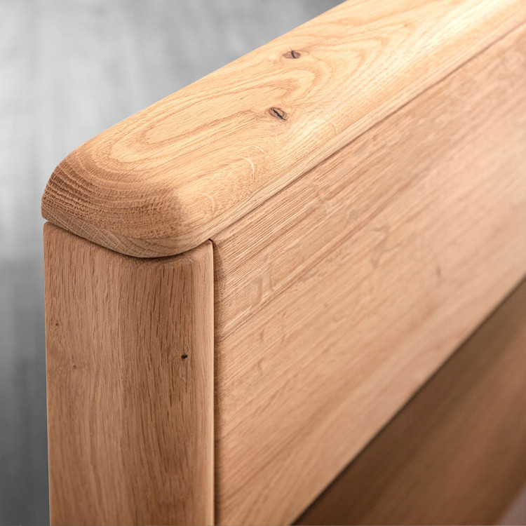 Dubáfa ágy éjjeli szekrényekkel és tárolóhellyel  - 10