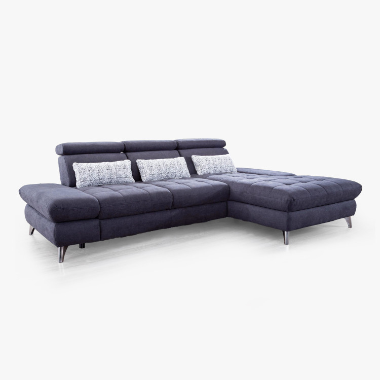 Carolina sarokkanapé funkciókkal, jobb sarok  - 0