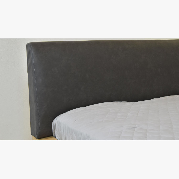 Laura fenyő masszív ágy lábakon, 160 x 200 cm  - 8