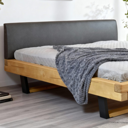 Laura fenyő masszív ágy lábakon, 160 x 200 cm  - 13