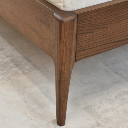 Retro ágy támlával - zöld, 180 x 200 cm  - 6